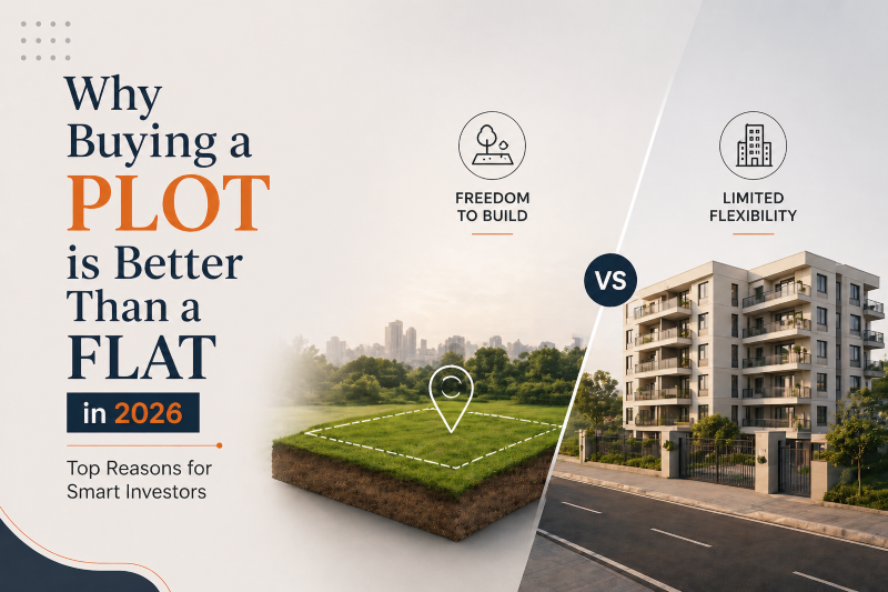 Why Buying a Plot is Better Than a Flat in 2026: Top Reasons for Smart Investors