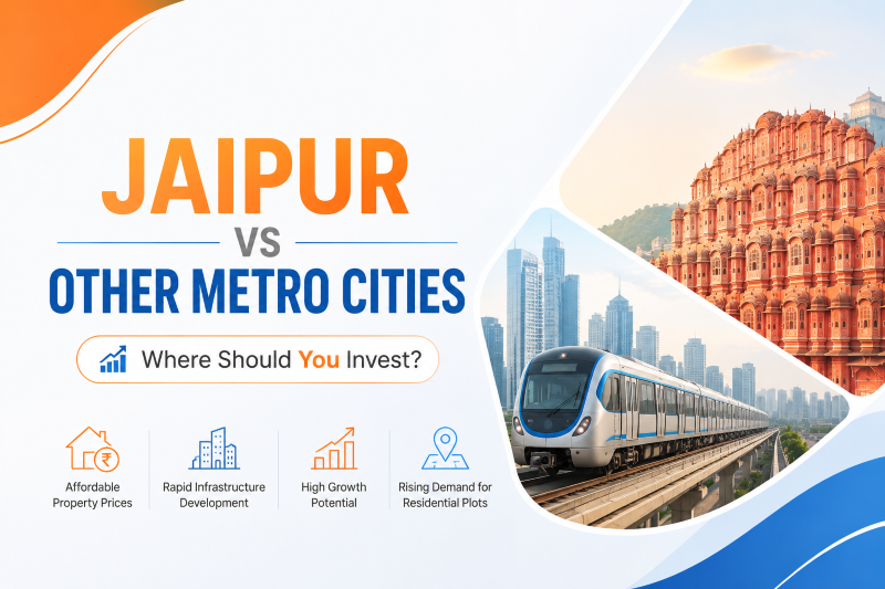 Jaipur vs Other Metro Cities: Where Should You Invest?