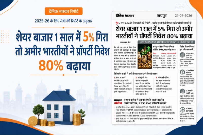 Why India's Wealthiest Investors Are Choosing Real Estate Over Stocks in 2026